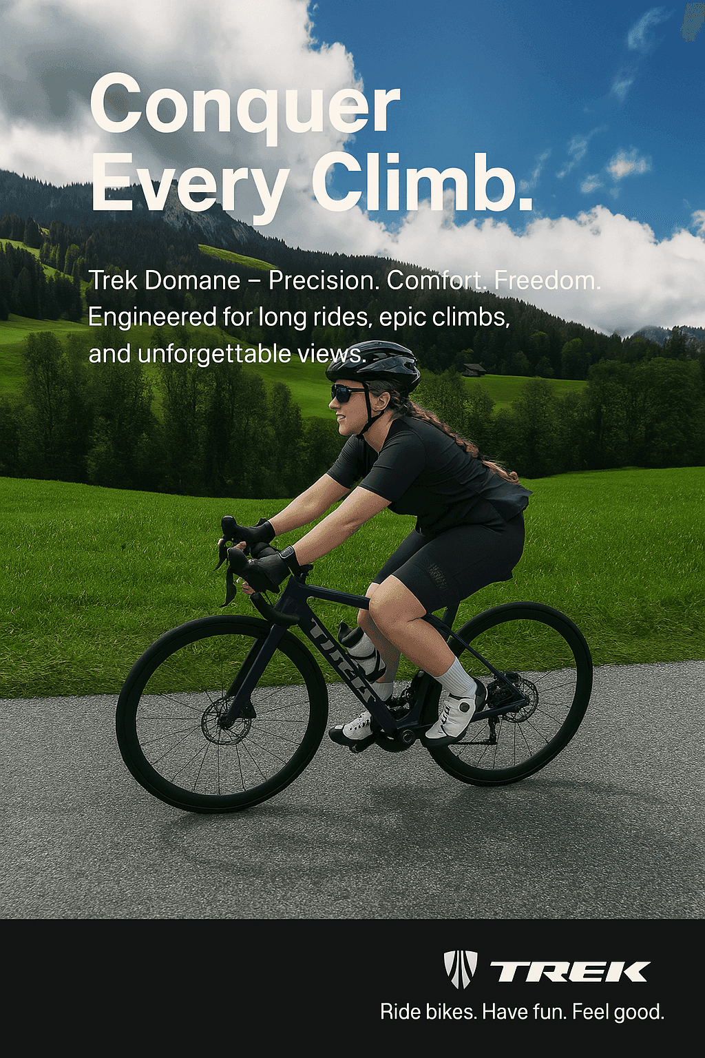 Transformed Trek bike ad