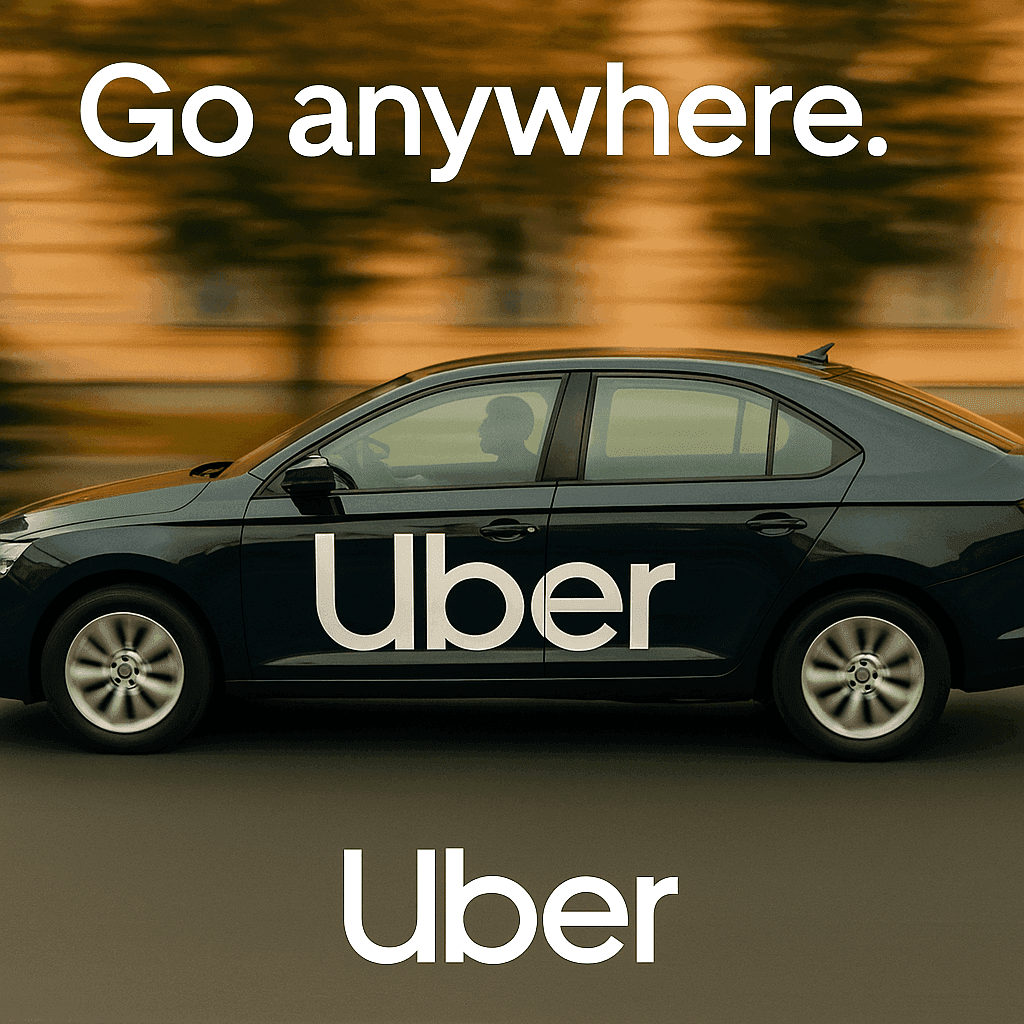 Transformed Uber ad